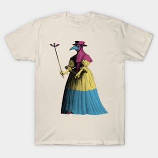 Pan lady Plague Doctor (antique) T-Shirt